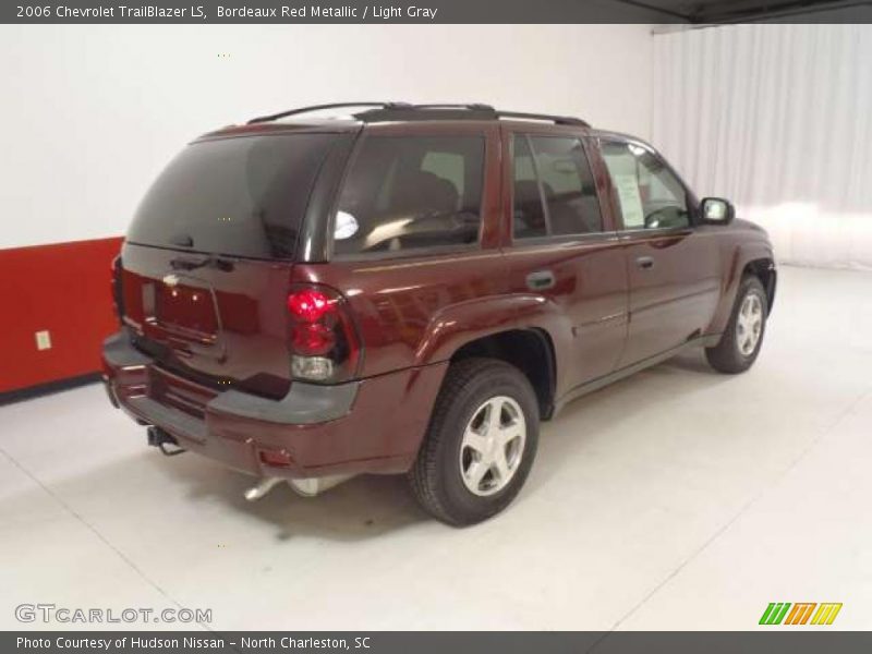 Bordeaux Red Metallic / Light Gray 2006 Chevrolet TrailBlazer LS