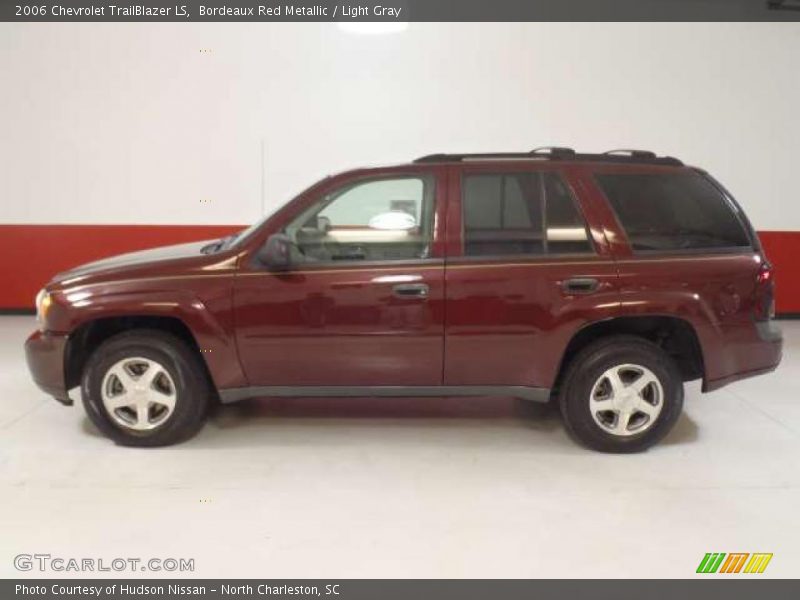 Bordeaux Red Metallic / Light Gray 2006 Chevrolet TrailBlazer LS