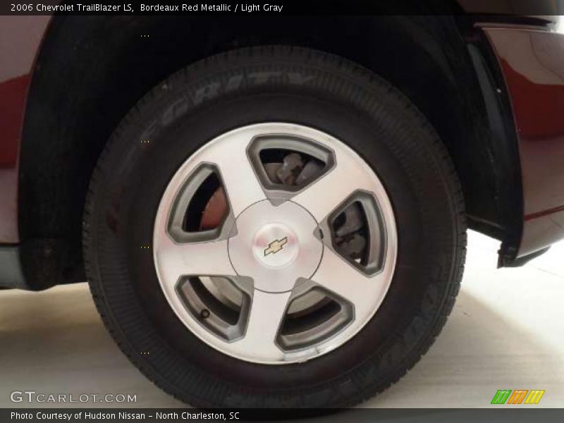 Bordeaux Red Metallic / Light Gray 2006 Chevrolet TrailBlazer LS