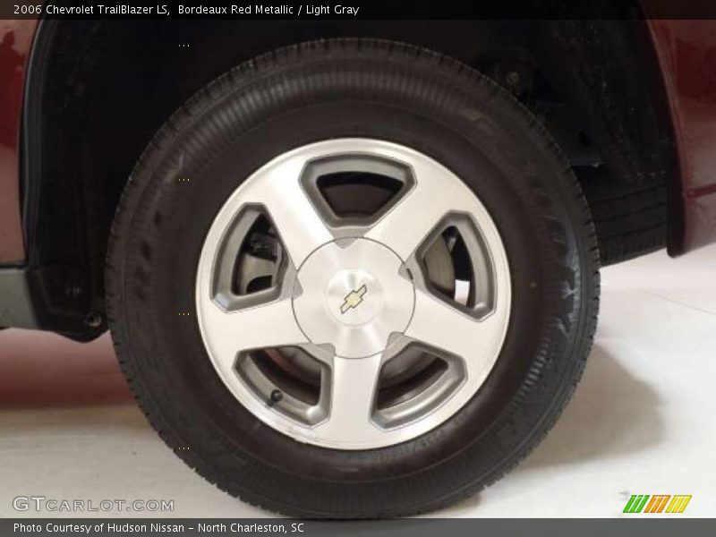 Bordeaux Red Metallic / Light Gray 2006 Chevrolet TrailBlazer LS