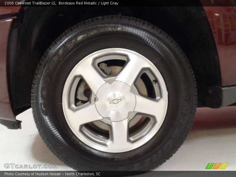 Bordeaux Red Metallic / Light Gray 2006 Chevrolet TrailBlazer LS