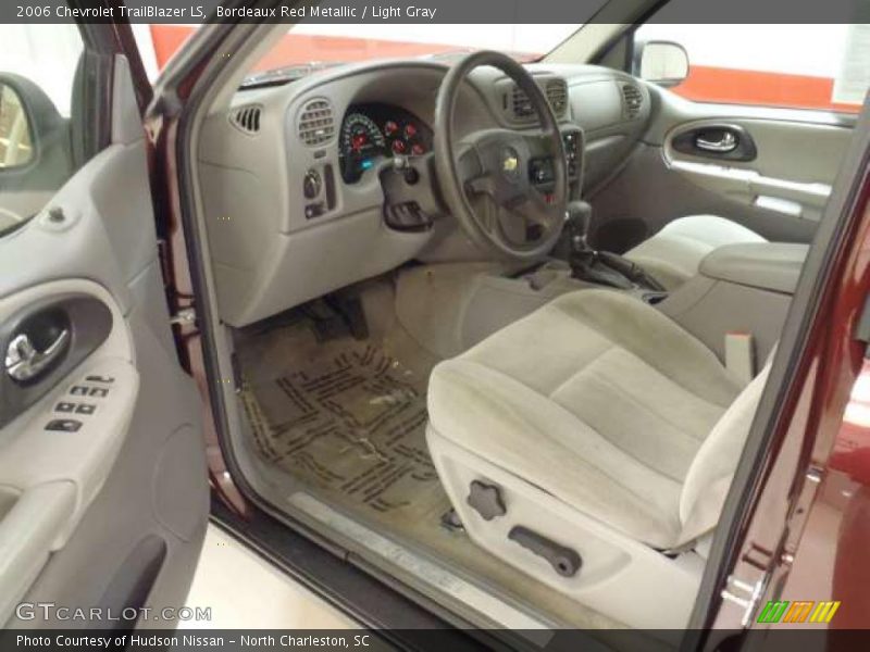 Bordeaux Red Metallic / Light Gray 2006 Chevrolet TrailBlazer LS