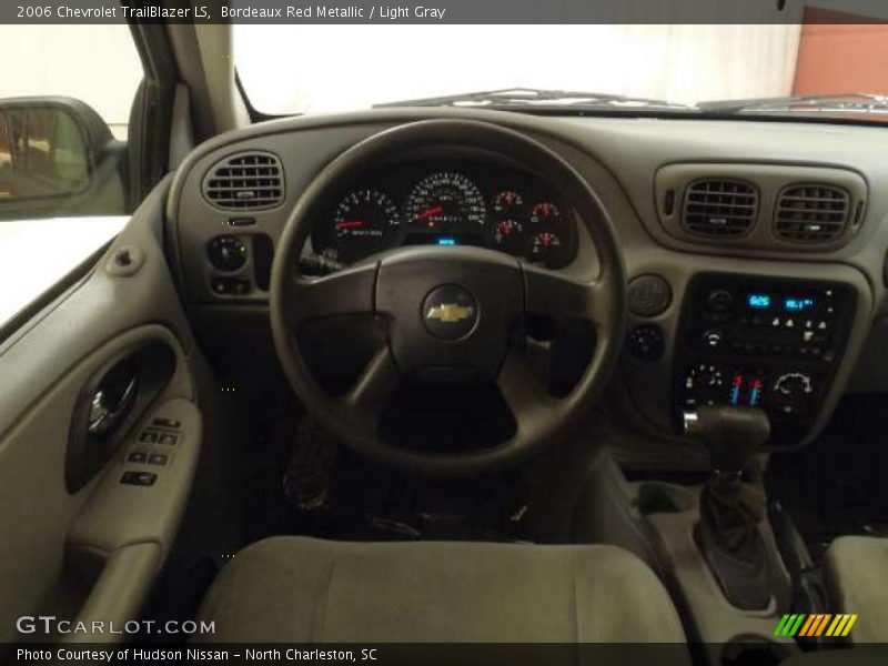 Bordeaux Red Metallic / Light Gray 2006 Chevrolet TrailBlazer LS