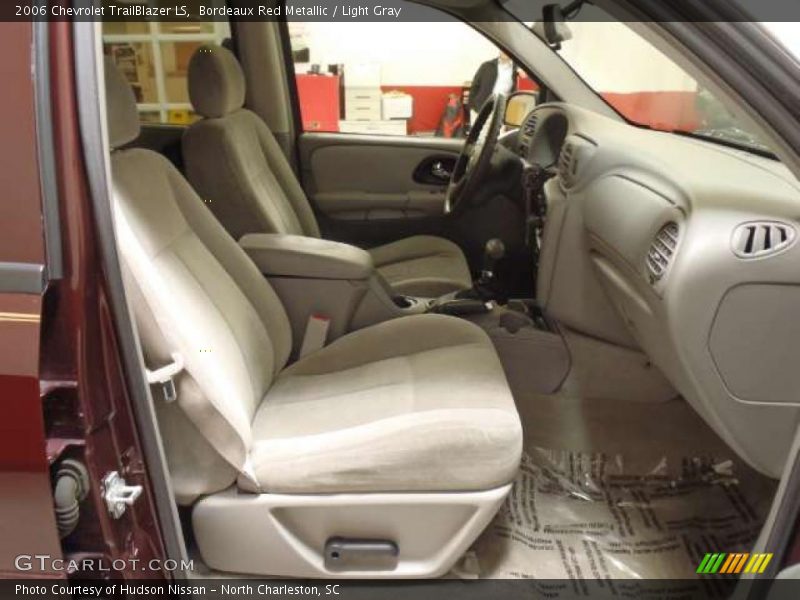Bordeaux Red Metallic / Light Gray 2006 Chevrolet TrailBlazer LS