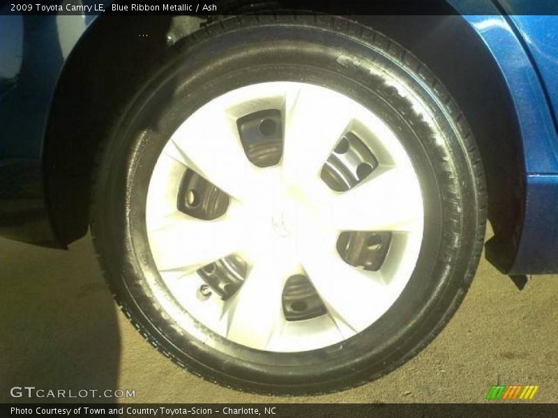 Blue Ribbon Metallic / Ash 2009 Toyota Camry LE