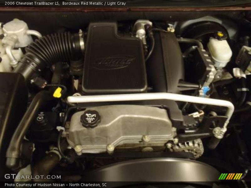 Bordeaux Red Metallic / Light Gray 2006 Chevrolet TrailBlazer LS