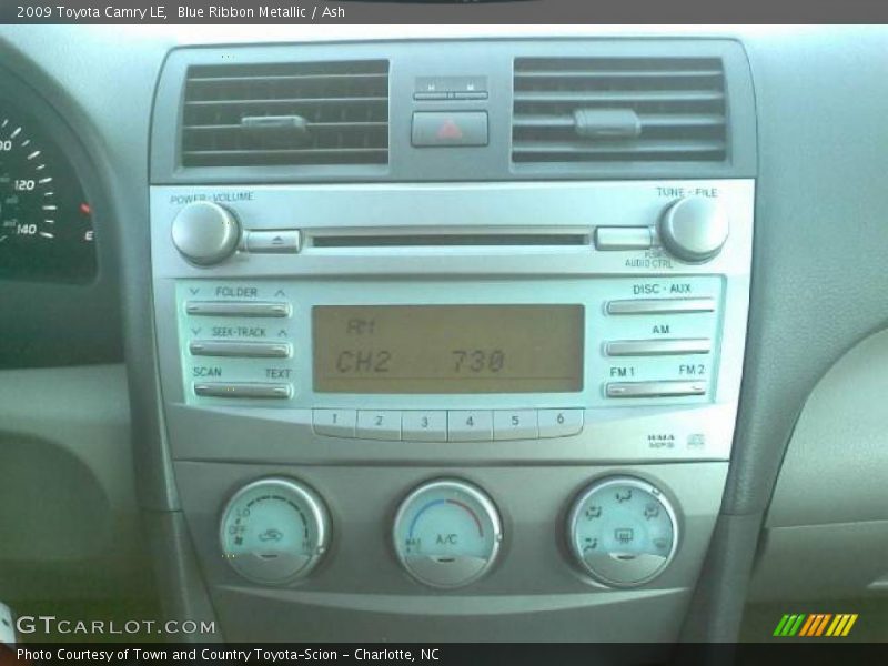 Blue Ribbon Metallic / Ash 2009 Toyota Camry LE
