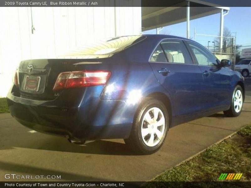 Blue Ribbon Metallic / Ash 2009 Toyota Camry LE