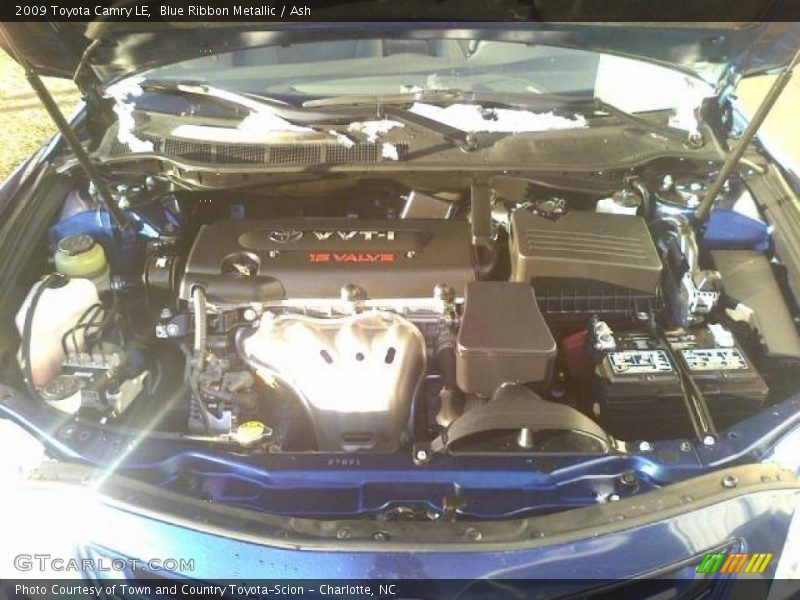 Blue Ribbon Metallic / Ash 2009 Toyota Camry LE