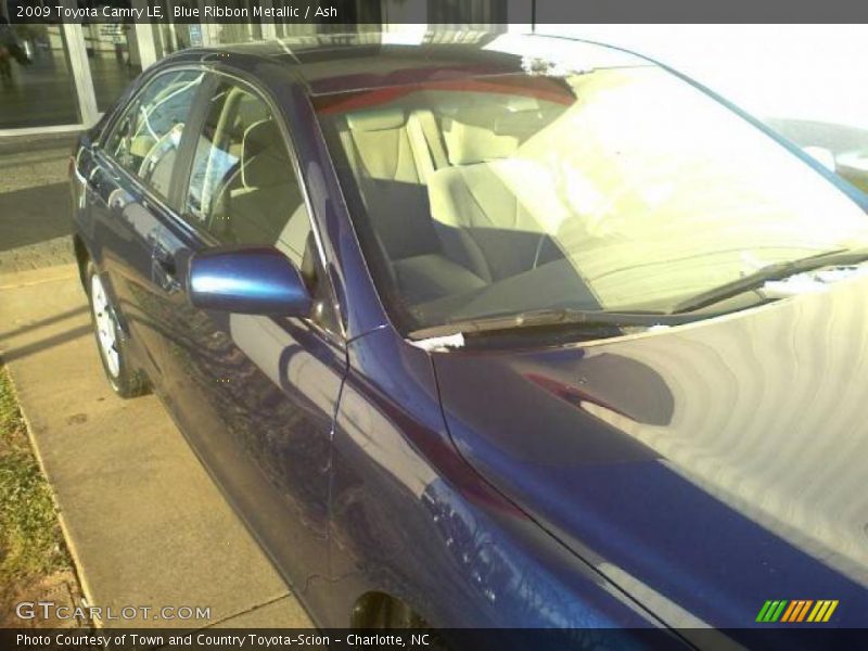 Blue Ribbon Metallic / Ash 2009 Toyota Camry LE