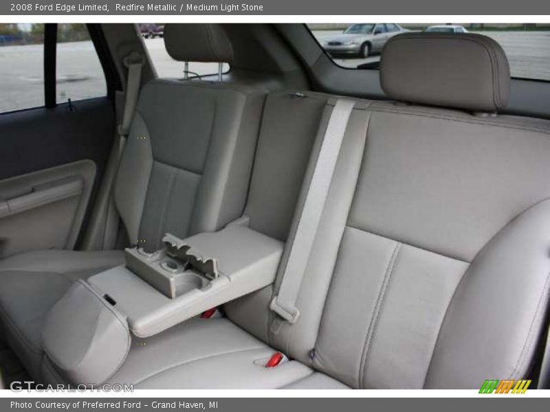 Redfire Metallic / Medium Light Stone 2008 Ford Edge Limited