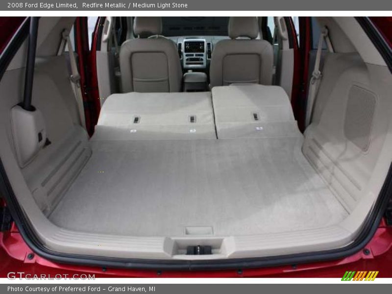 Redfire Metallic / Medium Light Stone 2008 Ford Edge Limited
