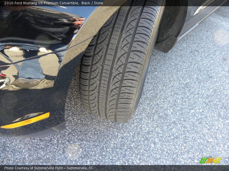 Black / Stone 2010 Ford Mustang V6 Premium Convertible