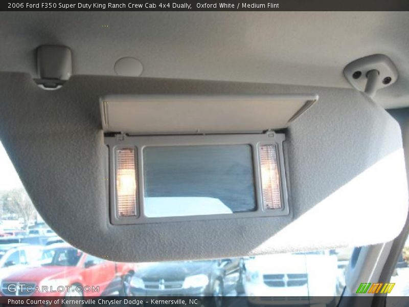 Oxford White / Medium Flint 2006 Ford F350 Super Duty King Ranch Crew Cab 4x4 Dually