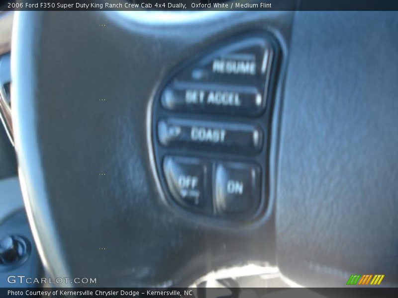 Oxford White / Medium Flint 2006 Ford F350 Super Duty King Ranch Crew Cab 4x4 Dually