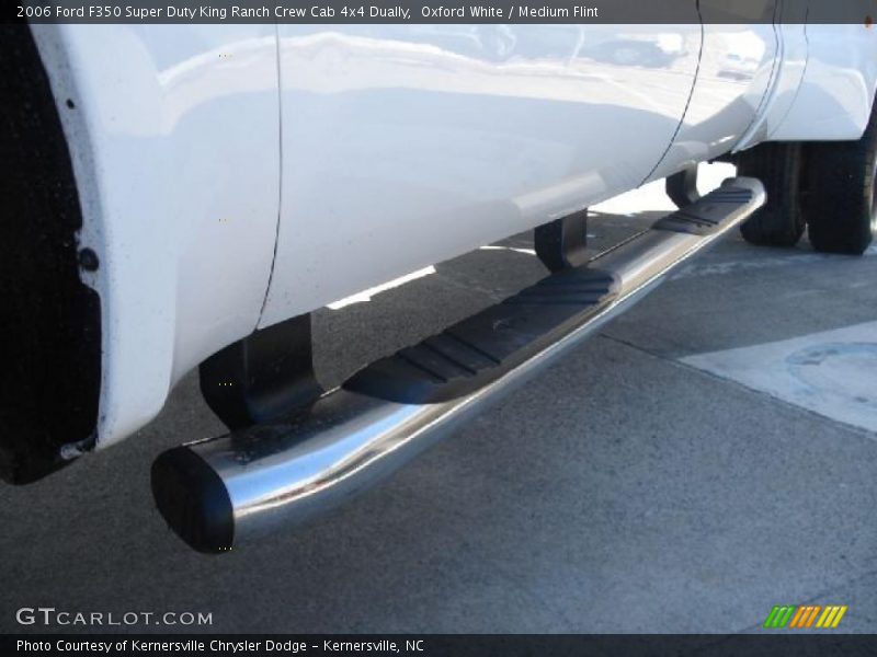 Oxford White / Medium Flint 2006 Ford F350 Super Duty King Ranch Crew Cab 4x4 Dually