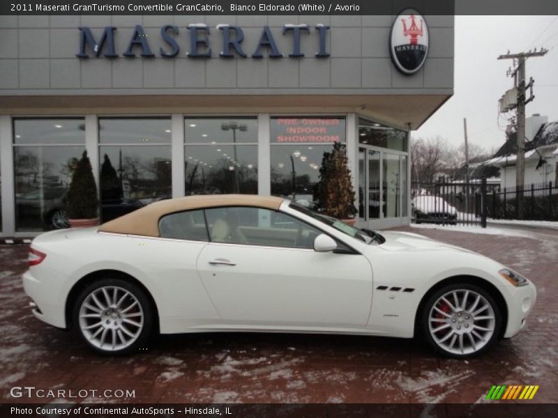  2011 GranTurismo Convertible GranCabrio Bianco Eldorado (White)