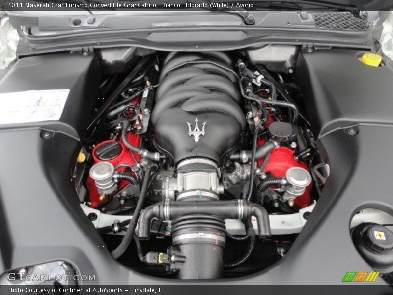  2011 GranTurismo Convertible GranCabrio Engine - 4.7 Liter DOHC 32-Valve VVT V8