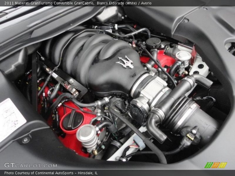  2011 GranTurismo Convertible GranCabrio Engine - 4.7 Liter DOHC 32-Valve VVT V8