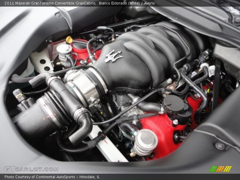  2011 GranTurismo Convertible GranCabrio Engine - 4.7 Liter DOHC 32-Valve VVT V8