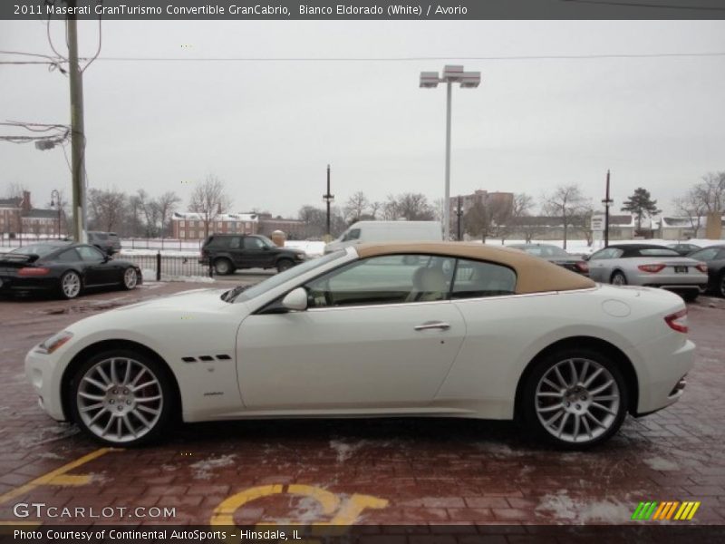  2011 GranTurismo Convertible GranCabrio Bianco Eldorado (White)