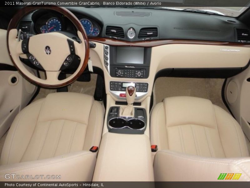 Dashboard of 2011 GranTurismo Convertible GranCabrio