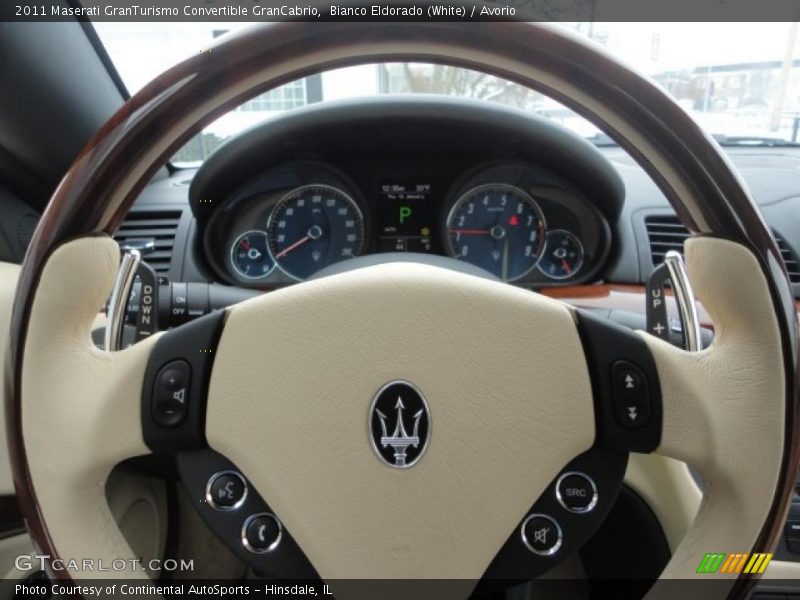  2011 GranTurismo Convertible GranCabrio Steering Wheel