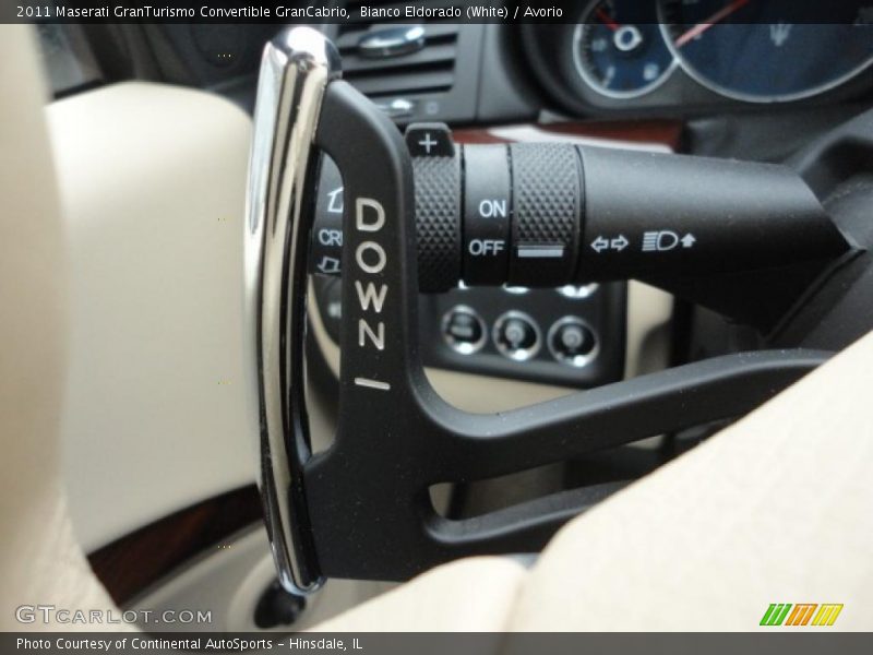  2011 GranTurismo Convertible GranCabrio 6 Speed ZF Paddle-Shift Automatic Shifter