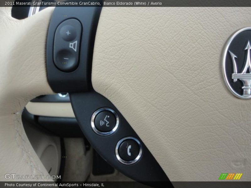 Controls of 2011 GranTurismo Convertible GranCabrio