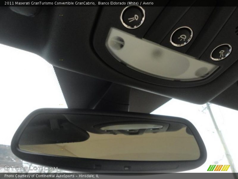 Controls of 2011 GranTurismo Convertible GranCabrio