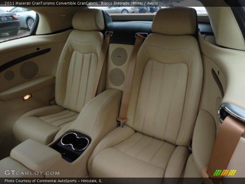  2011 GranTurismo Convertible GranCabrio Avorio Interior