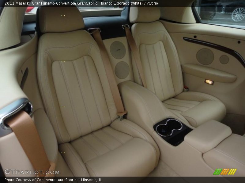  2011 GranTurismo Convertible GranCabrio Avorio Interior