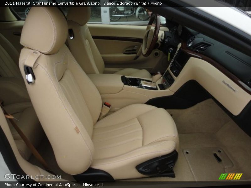  2011 GranTurismo Convertible GranCabrio Avorio Interior