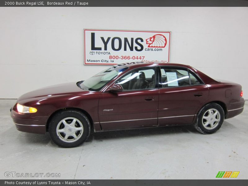 Bordeaux Red / Taupe 2000 Buick Regal LSE