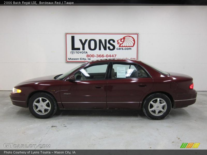 Bordeaux Red / Taupe 2000 Buick Regal LSE