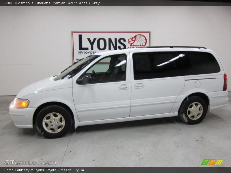Arctic White / Gray 2000 Oldsmobile Silhouette Premier