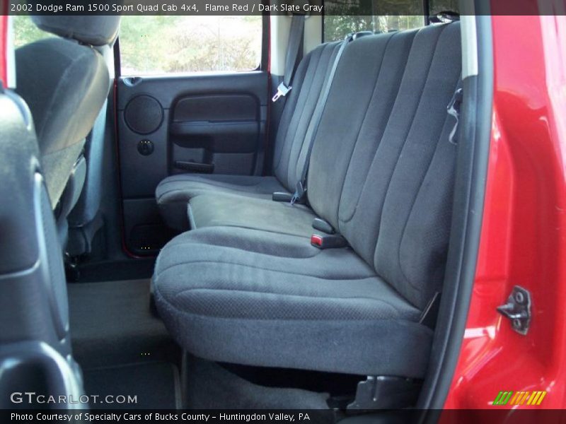 2002 Ram 1500 Sport Quad Cab 4x4 Dark Slate Gray Interior