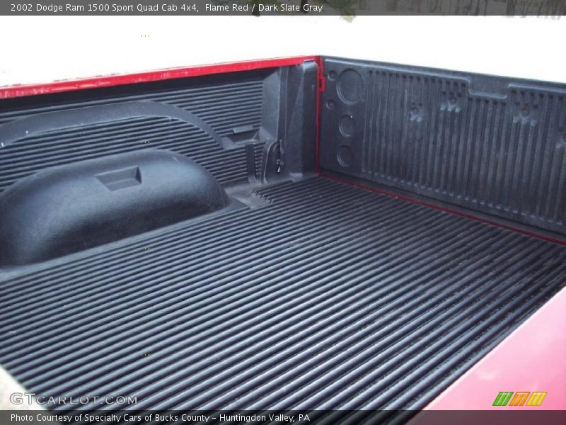 Flame Red / Dark Slate Gray 2002 Dodge Ram 1500 Sport Quad Cab 4x4