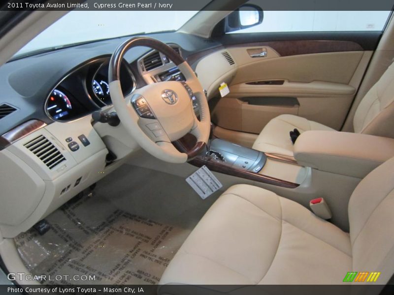 Cypress Green Pearl / Ivory 2011 Toyota Avalon Limited