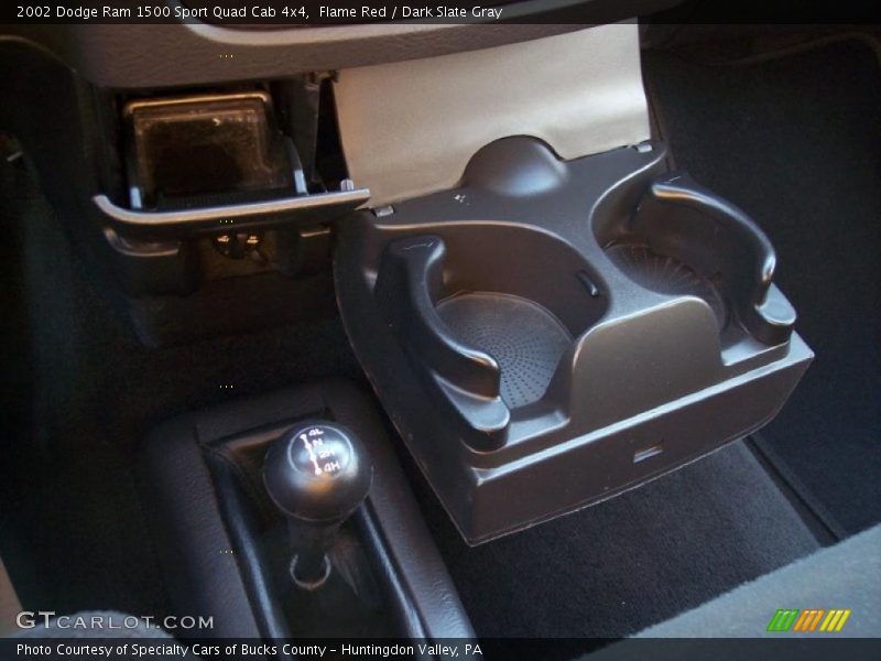 Controls of 2002 Ram 1500 Sport Quad Cab 4x4