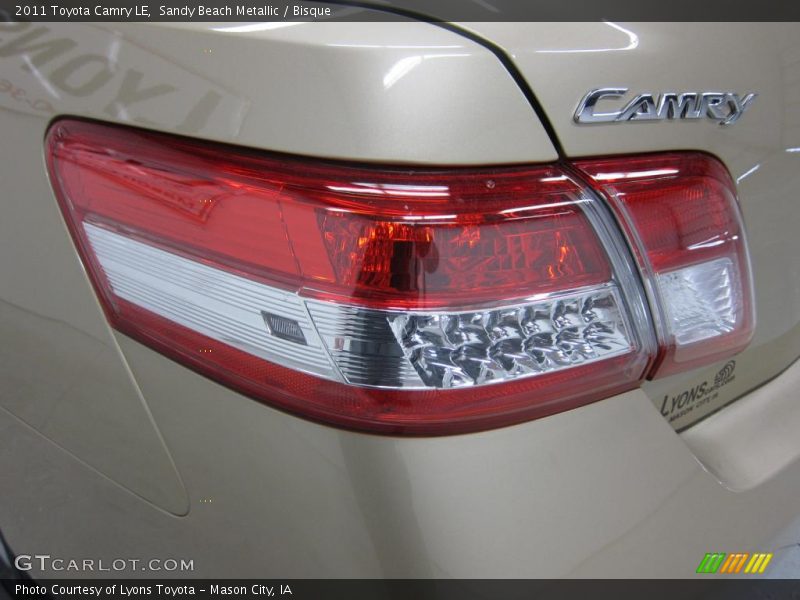 Sandy Beach Metallic / Bisque 2011 Toyota Camry LE