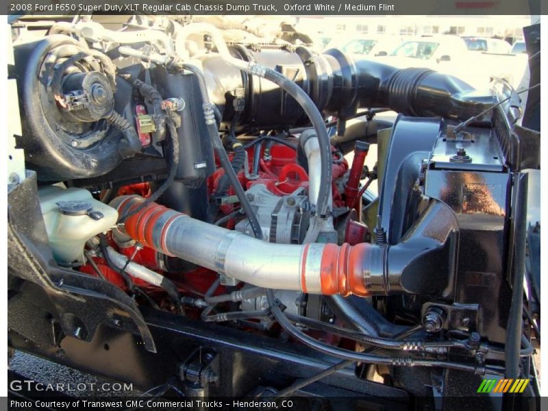 2008 F650 Super Duty XLT Regular Cab Chassis Dump Truck Engine - 6.7 Liter Cummins 240/620 Turbo-Diesel Inline 6 Cylinder