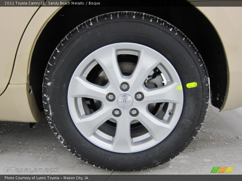 Sandy Beach Metallic / Bisque 2011 Toyota Camry LE