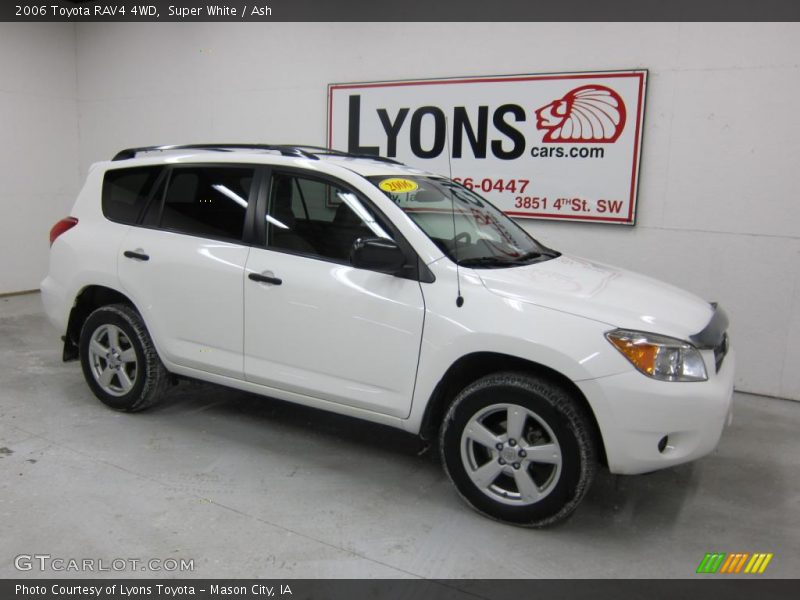 Super White / Ash 2006 Toyota RAV4 4WD