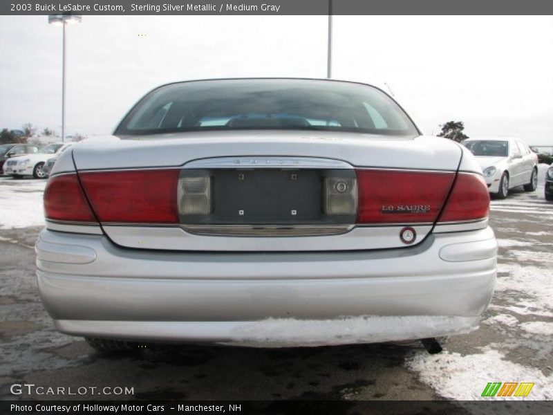 Sterling Silver Metallic / Medium Gray 2003 Buick LeSabre Custom