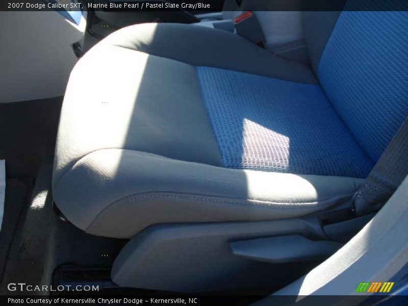 Marine Blue Pearl / Pastel Slate Gray/Blue 2007 Dodge Caliber SXT