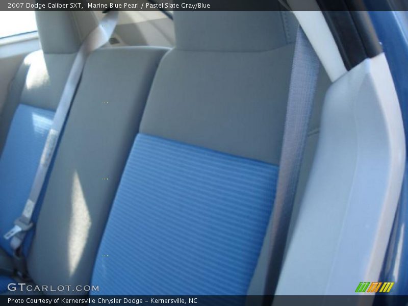 Marine Blue Pearl / Pastel Slate Gray/Blue 2007 Dodge Caliber SXT
