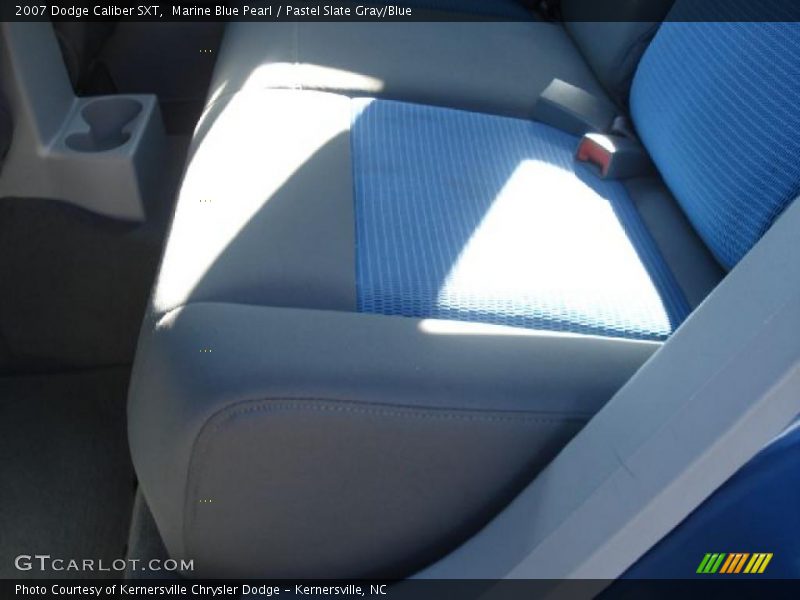 Marine Blue Pearl / Pastel Slate Gray/Blue 2007 Dodge Caliber SXT