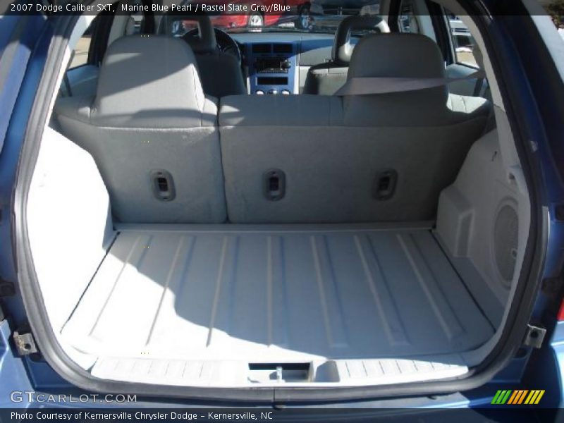 Marine Blue Pearl / Pastel Slate Gray/Blue 2007 Dodge Caliber SXT