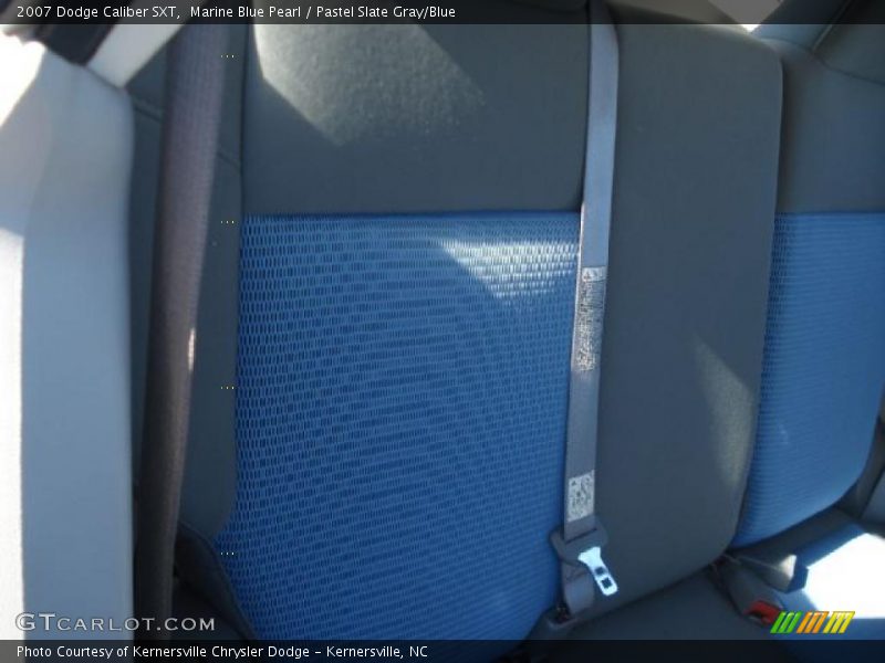 Marine Blue Pearl / Pastel Slate Gray/Blue 2007 Dodge Caliber SXT